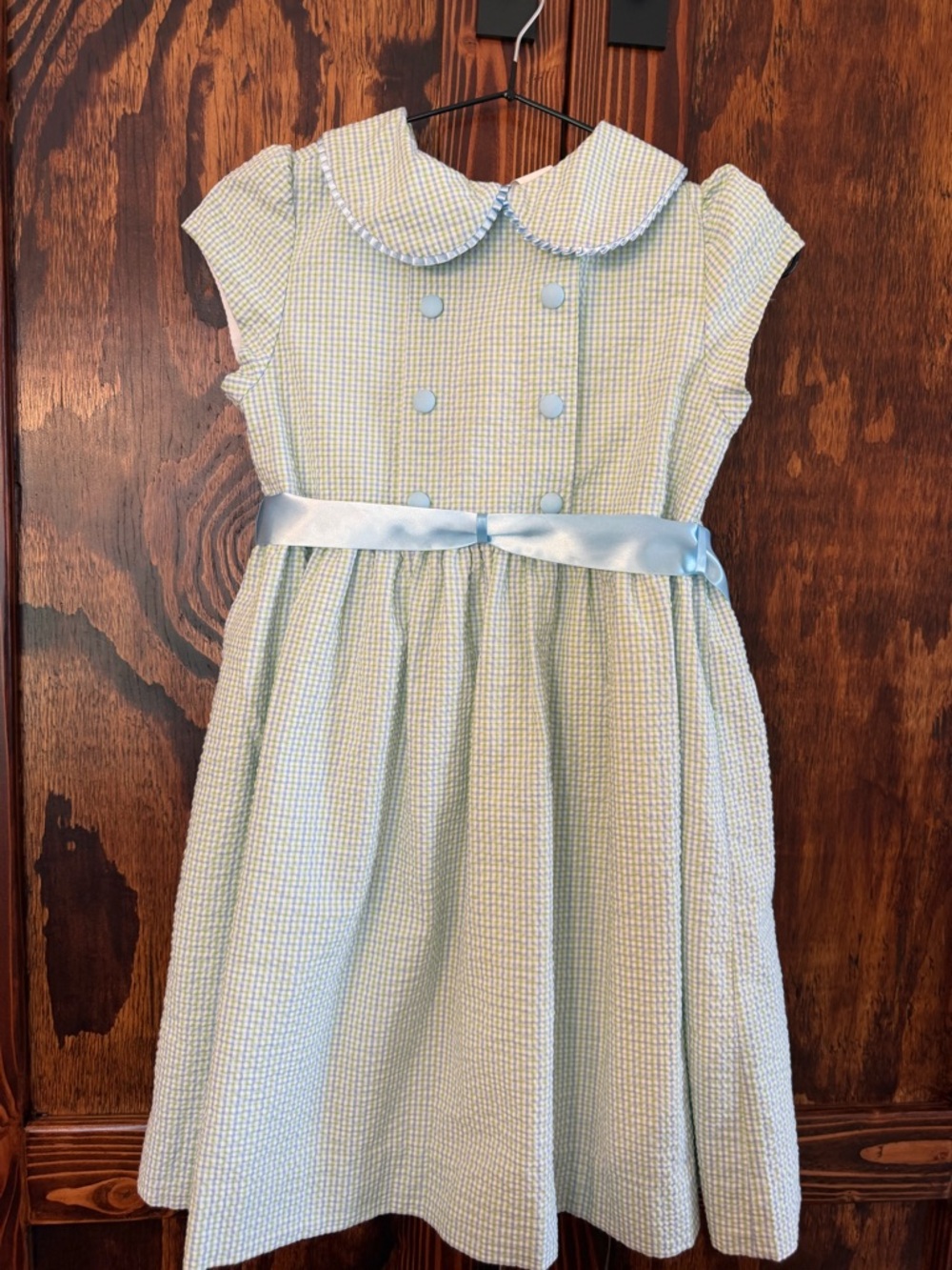 The Bailey Boys seer sucker dress